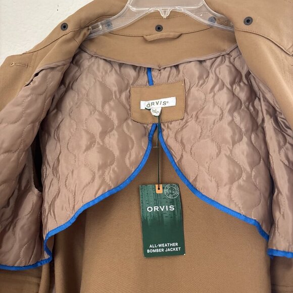 Orvis | NWT All-Weather Bomber Jacket | Size SMALL - Picture 5 of 7